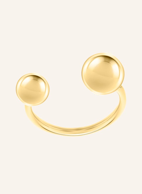 LIEBESKIND Ring  aus  Edelstahl GOLD