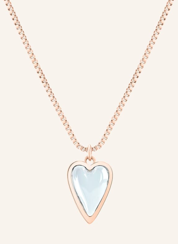 LIEBESKIND Halskette  aus  Edelstahl ROSÉGOLD