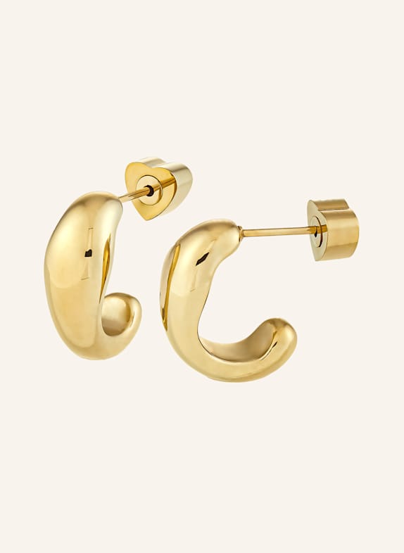 COPENHAGEN STUDIOS Ohrstecker  aus  Edelstahl GOLD