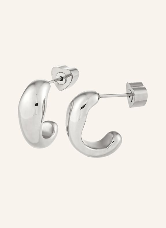 COPENHAGEN STUDIOS Ohrstecker  aus  Edelstahl SILBER