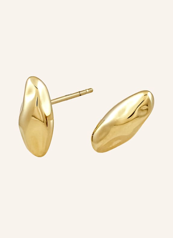 COPENHAGEN STUDIOS Ohrstecker  aus  Edelstahl GOLD