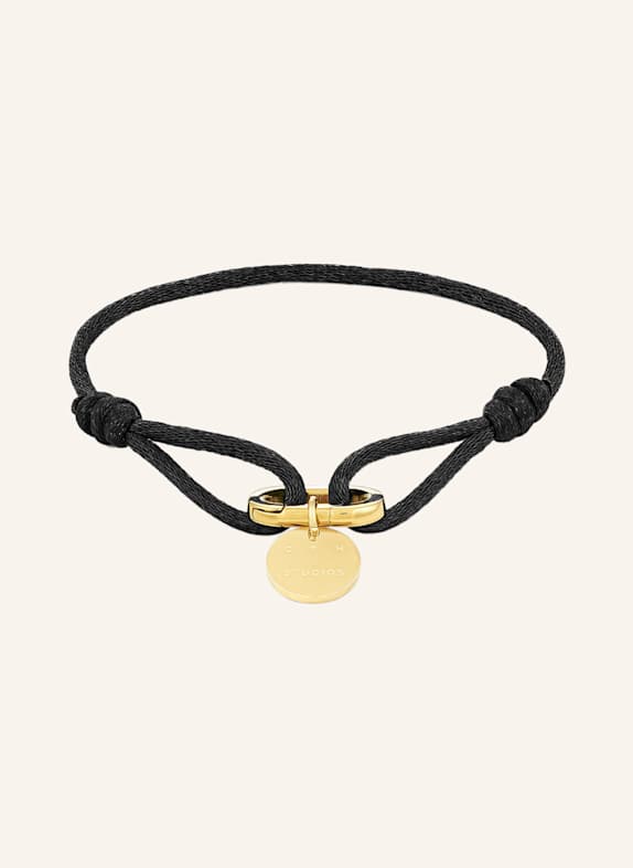 COPENHAGEN STUDIOS Armband  aus  Edelstahl SCHWARZ