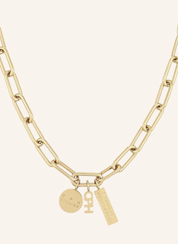 COPENHAGEN STUDIOS Halskette  aus  Edelstahl GOLD