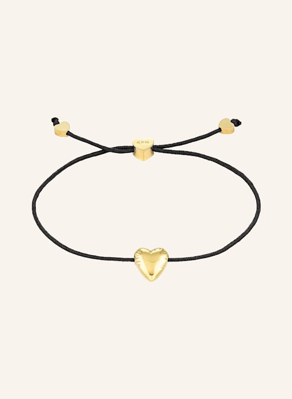 COPENHAGEN STUDIOS Armband  aus  Edelstahl SCHWARZ