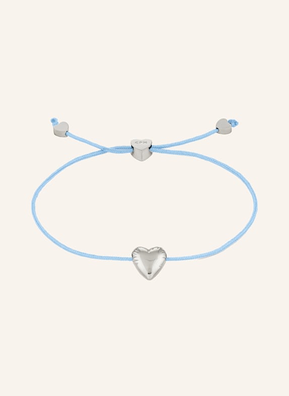 COPENHAGEN STUDIOS Armband  aus  Edelstahl HELLBLAU