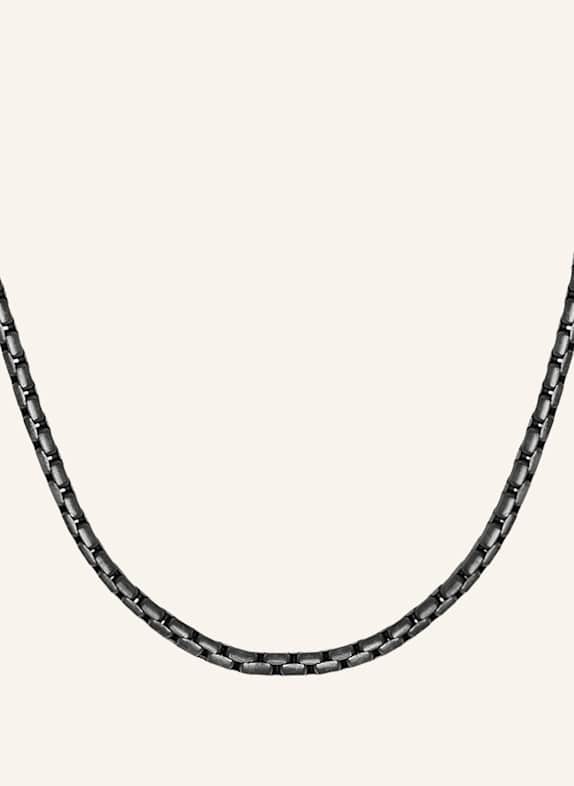 s.Oliver Halskette  aus  Edelstahl GRAU