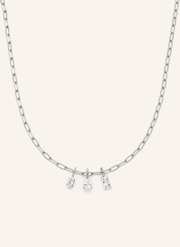 s.Oliver Halskette  aus  Edelstahl SILBER