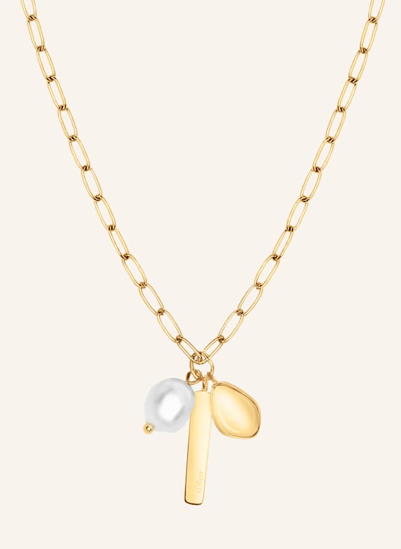 s.Oliver Halskette  aus  Edelstahl GOLD