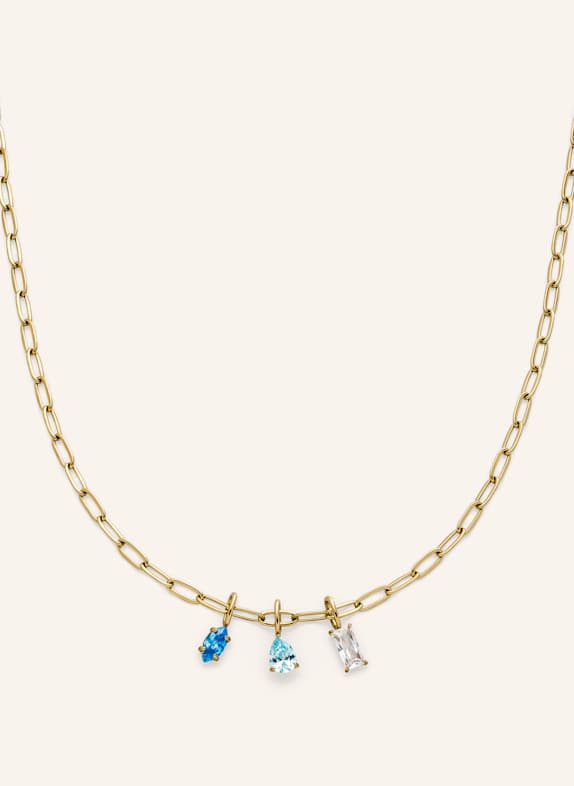 s.Oliver Halskette  aus  Edelstahl GOLD