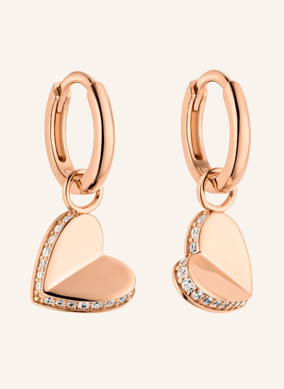 s.Oliver Creolen  aus  925er Sterlingsilber ROSÉGOLD