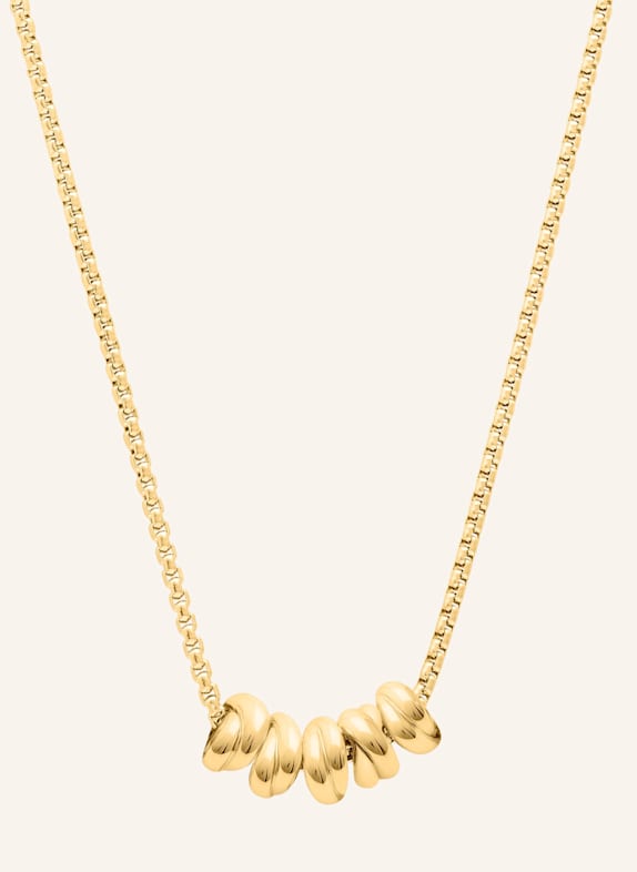 s.Oliver Halskette  aus  Edelstahl GOLD