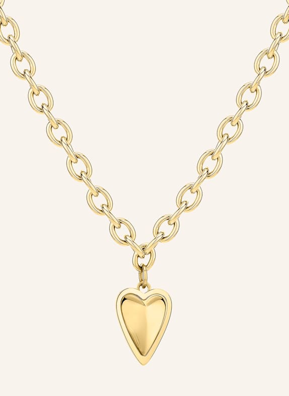 LIEBESKIND Halskette  aus  Edelstahl GOLD