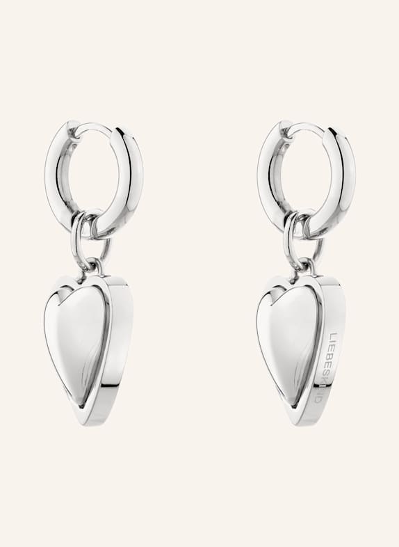 LIEBESKIND Creolen  aus  Edelstahl SILBER