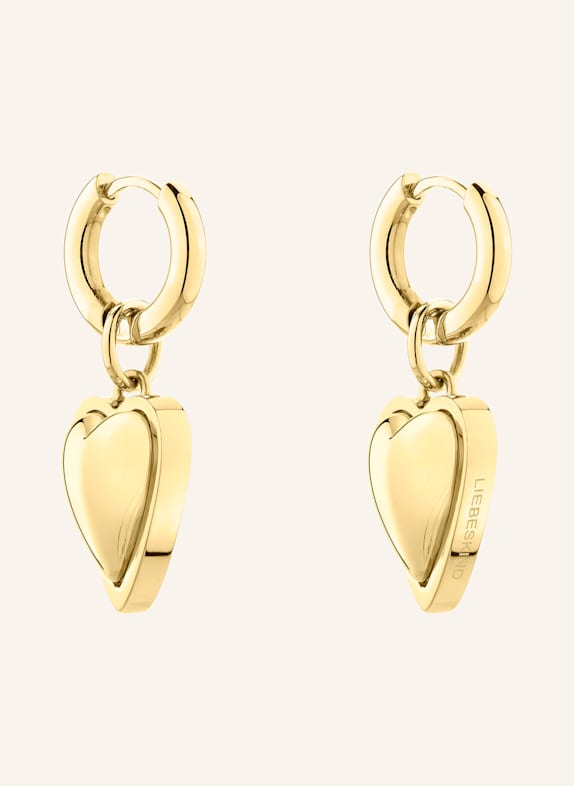 LIEBESKIND Creolen  aus  Edelstahl GOLD