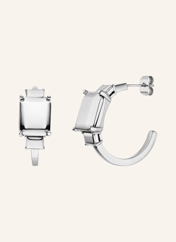 LIEBESKIND Creolen  aus  Edelstahl SILBER