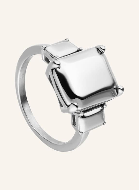 LIEBESKIND Ring  aus  Edelstahl SILBER