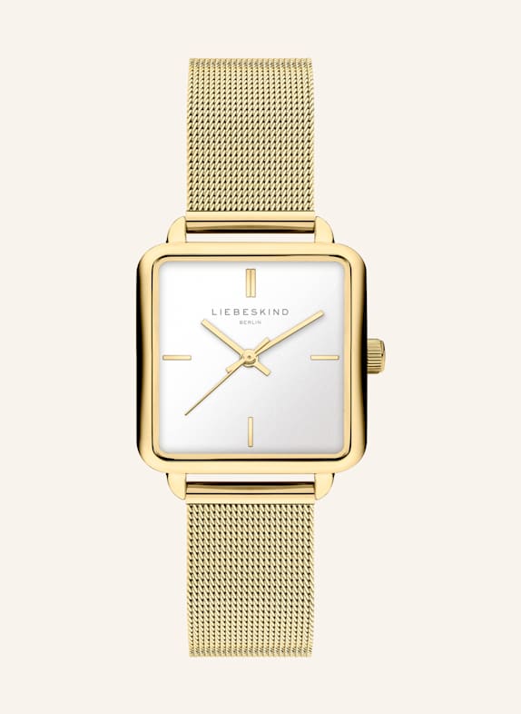 LIEBESKIND Armbanduhr  aus  Edelstahl GOLD