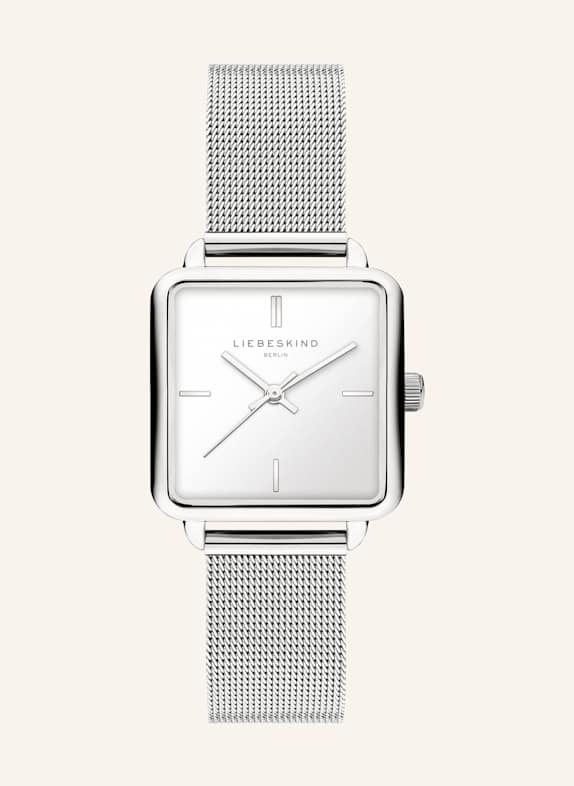 LIEBESKIND Armbanduhr  aus  Edelstahl SILBER