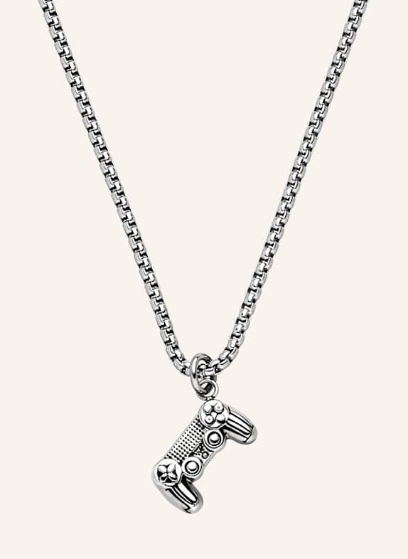 s.Oliver Ketting van roestvrij staal ZILVER