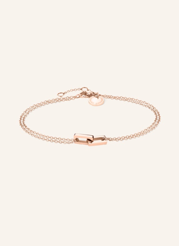 LIEBESKIND Armband  aus  Edelstahl ROSÉGOLD