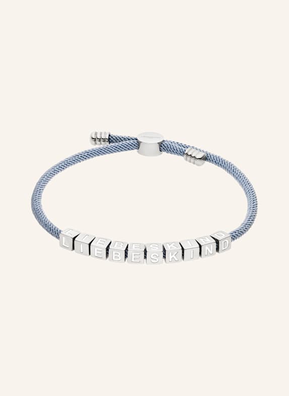 LIEBESKIND Armband van roestvrij staal ZILVER