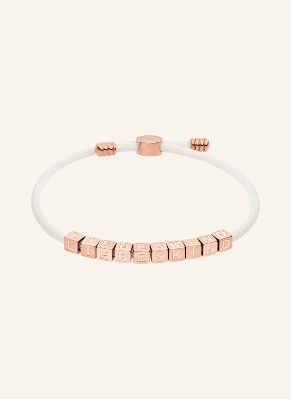 LIEBESKIND Armband van roestvrij staal ROSÉGOUD