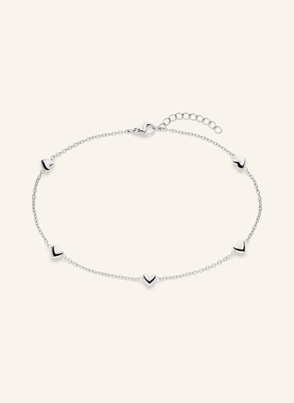 s.Oliver Fußkette  aus  Edelstahl SILBER