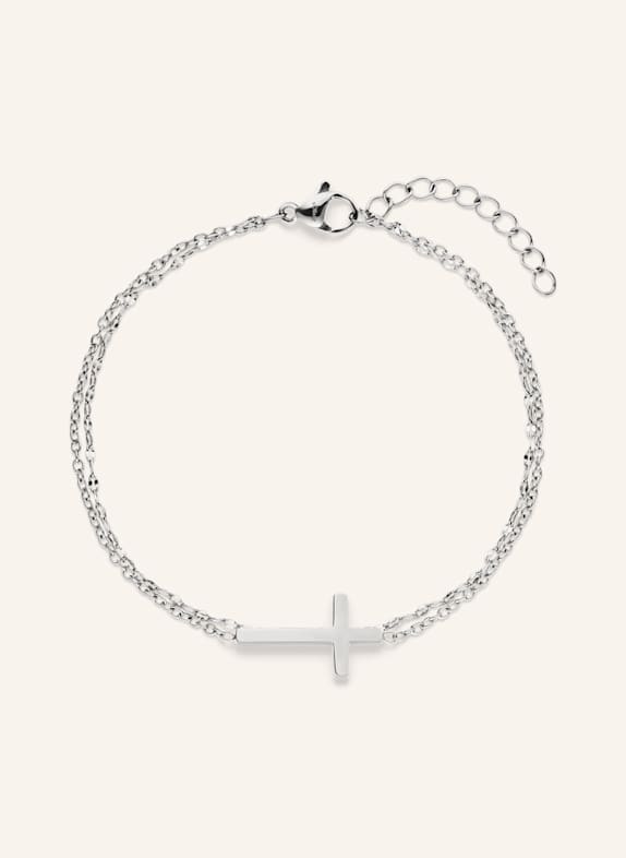 s.Oliver Armband  aus  Edelstahl SILBER