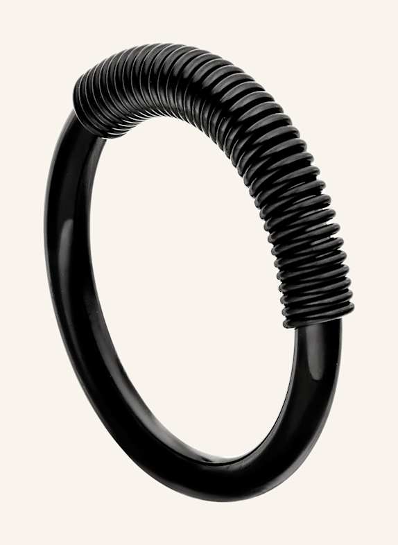 LIEBESKIND Ring  aus  Edelstahl SCHWARZ