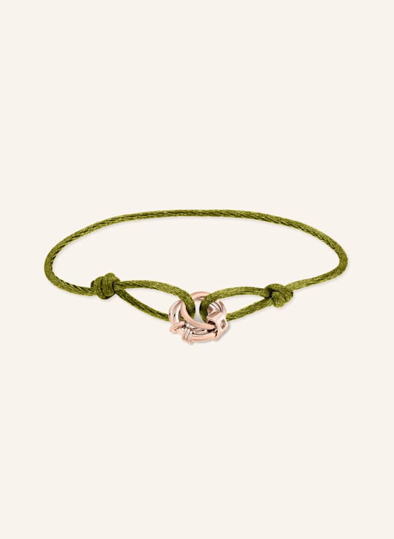 LIEBESKIND Armband  van  nylon OLIJF