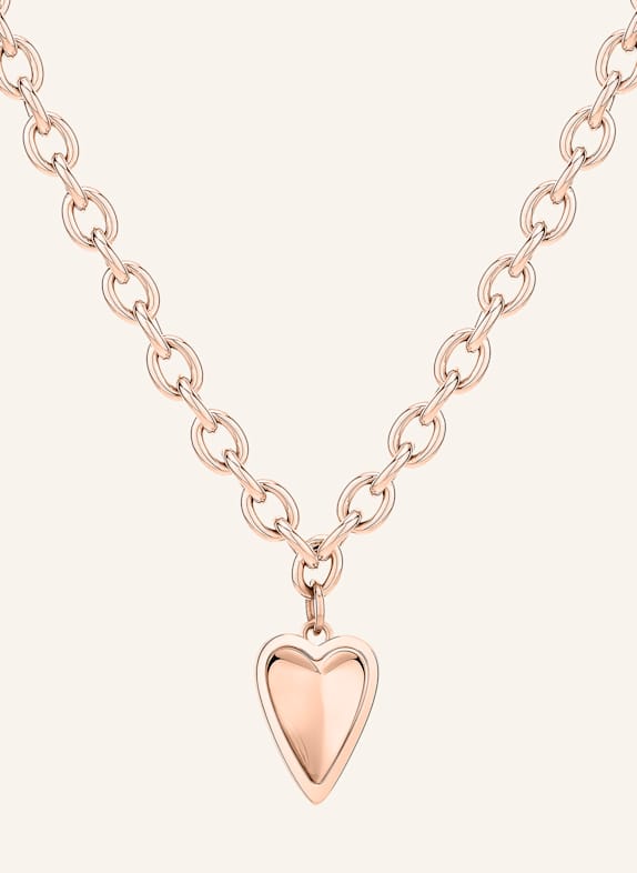 LIEBESKIND Ketting van roestvrij staal ROSÉGOUD