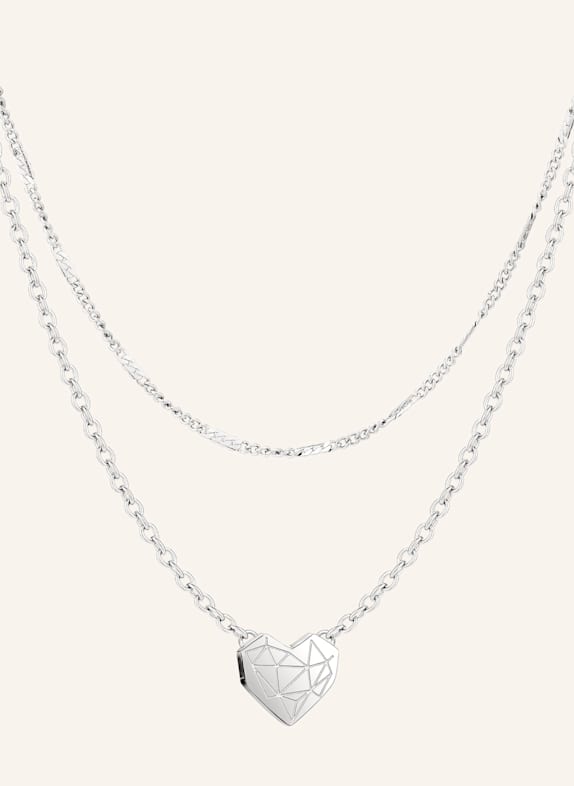 LIEBESKIND Stainless steel necklace SILVER