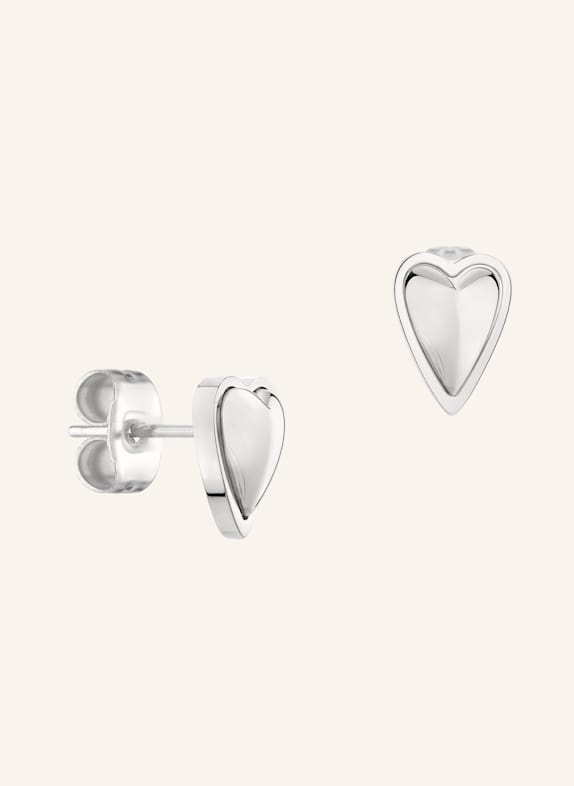 LIEBESKIND Oorstekers van roestvrij staal ZILVER