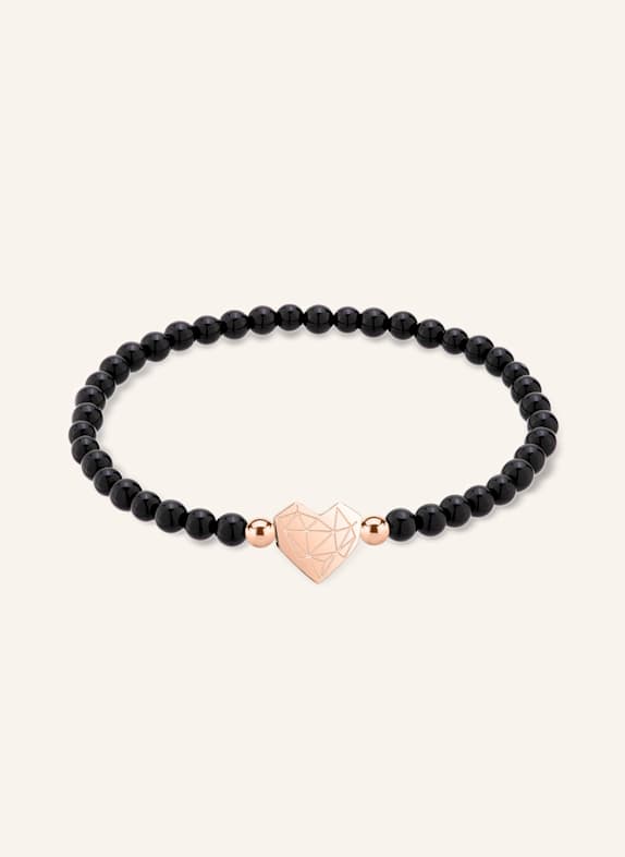 LIEBESKIND Armband  aus  Edelstahl SCHWARZ