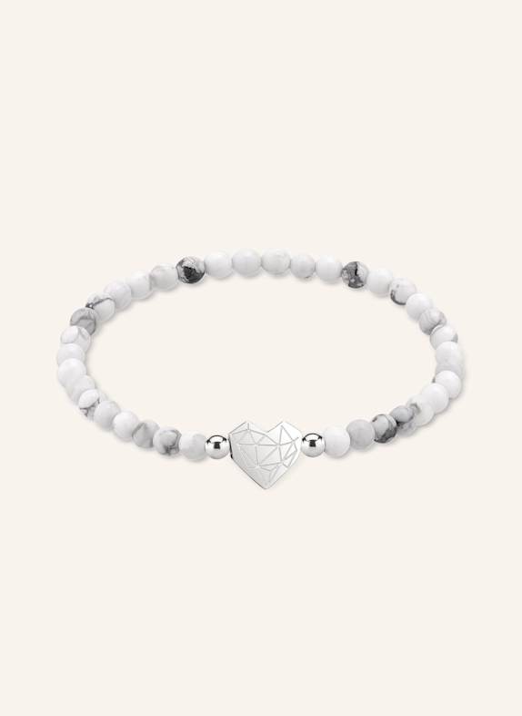 LIEBESKIND Armband van roestvrij staal WIT