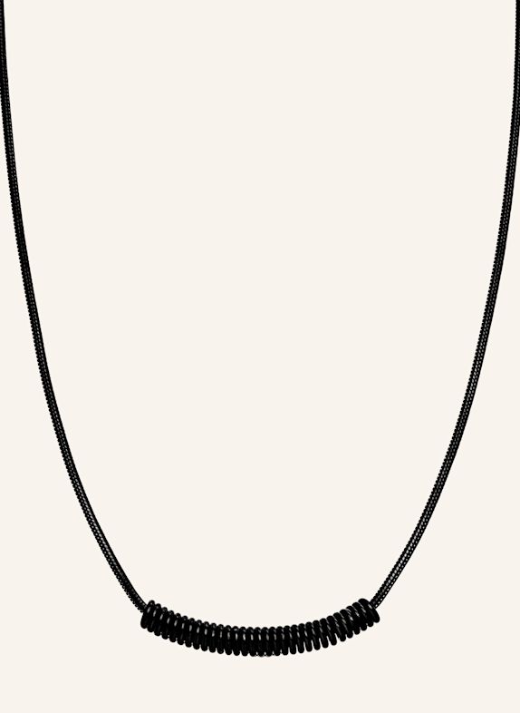 LIEBESKIND Stainless steel necklace BLACK