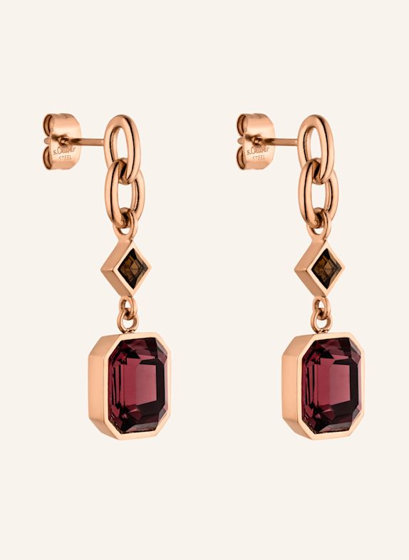 s.Oliver Oorhangers van roestvrij staal ROSÉGOUD