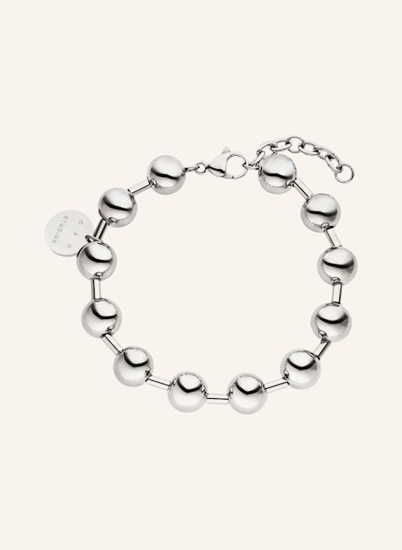 COPENHAGEN STUDIOS Armband  van  roestvrij staal ZILVER