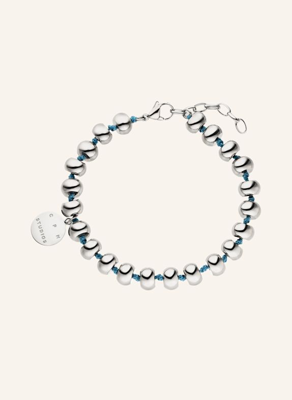 COPENHAGEN STUDIOS Armband  van  roestvrij staal ZILVER