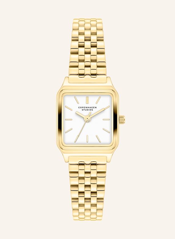 COPENHAGEN STUDIOS Armbanduhr  aus  Edelstahl GOLD