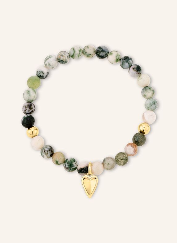 LIEBESKIND Armband  aus  Edelstahl GRÜN