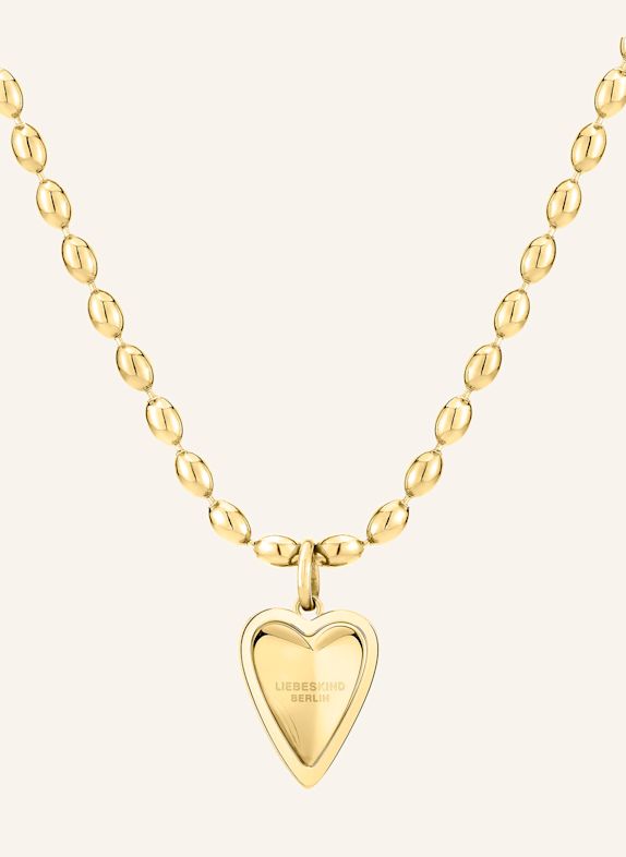 LIEBESKIND Halskette  aus  Edelstahl GOLD