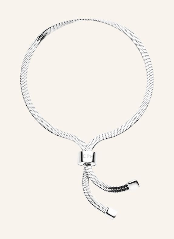 COPENHAGEN STUDIOS Armband  van  roestvrij staal ZILVER