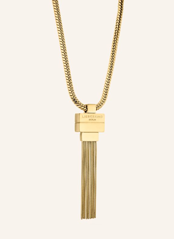 LIEBESKIND Ketting van roestvrij staal GOUD