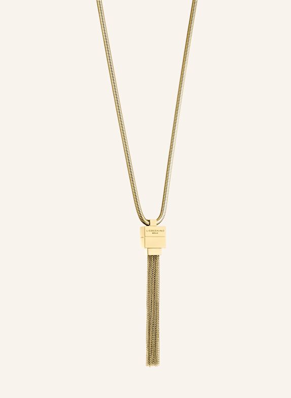 LIEBESKIND Ketting van roestvrij staal GOUD