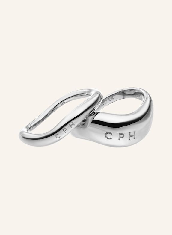 COPENHAGEN STUDIOS Ring  aus  Edelstahl SILBER