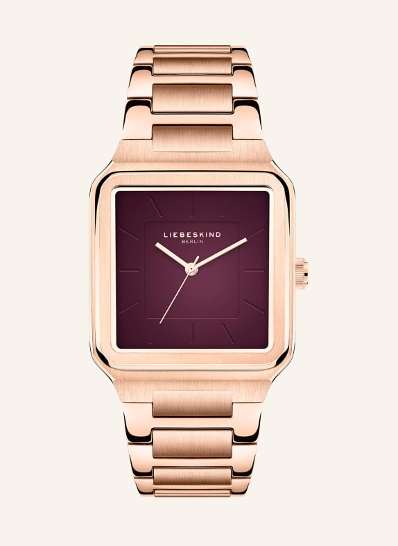 LIEBESKIND Armbanduhr aus ROSÉGOLD