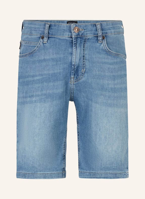 STRELLSON Jeans-Shorts FLEX CROSS JEANS-SHORTS ROBY, HELLBLAU HELLBAU