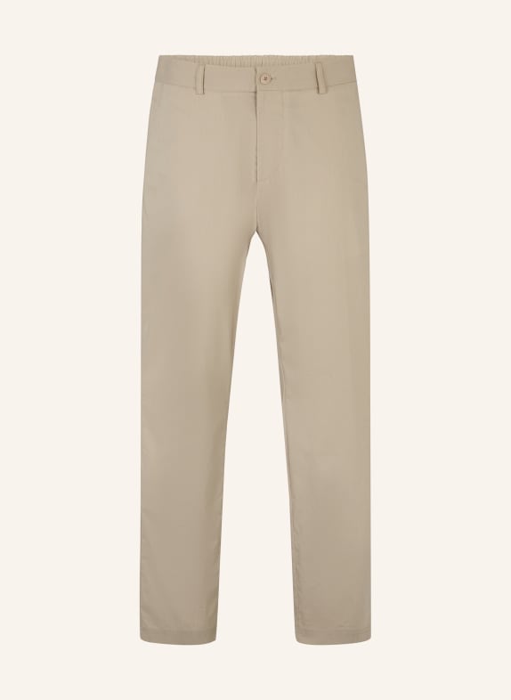 STRELLSON Hose lang FLEX CROSS BAUKASTEN-CHINO TIUS, BEIGE BEIGE