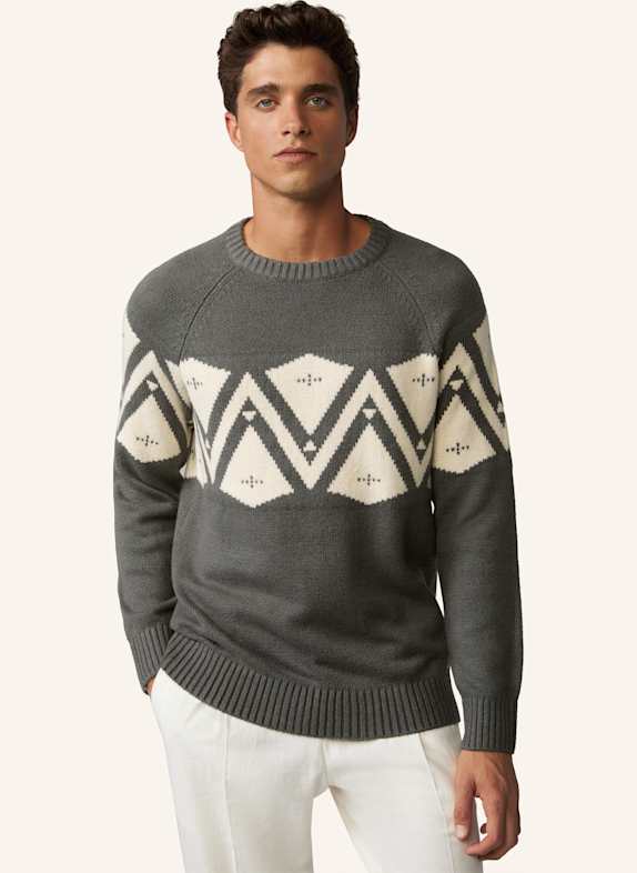 STRELLSON Pullover TITO OLIV